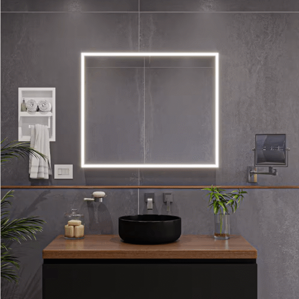 Matte White 14.5 in. x 10 in. x 1.75 in. Stainless Steel Bathroom Niche